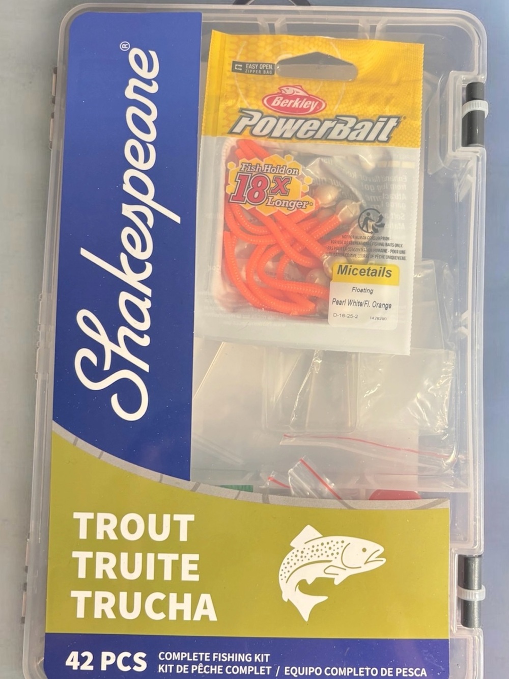 Shakespeare Trout Complete Fishing Kit